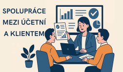 spolupráce mezi účetní a klientem