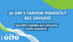 tarif pokročilý na 30 dní zdarma