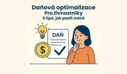 Daňová optimalizace pro živnostníky